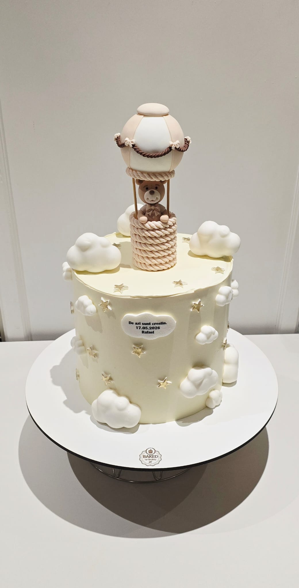 Bespoke custom celebration cake for Boys & Adventures handcrafted by Nicoleta